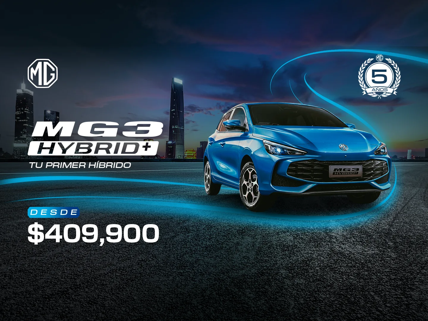 MG MG3 HYBRID+: desde $409,900