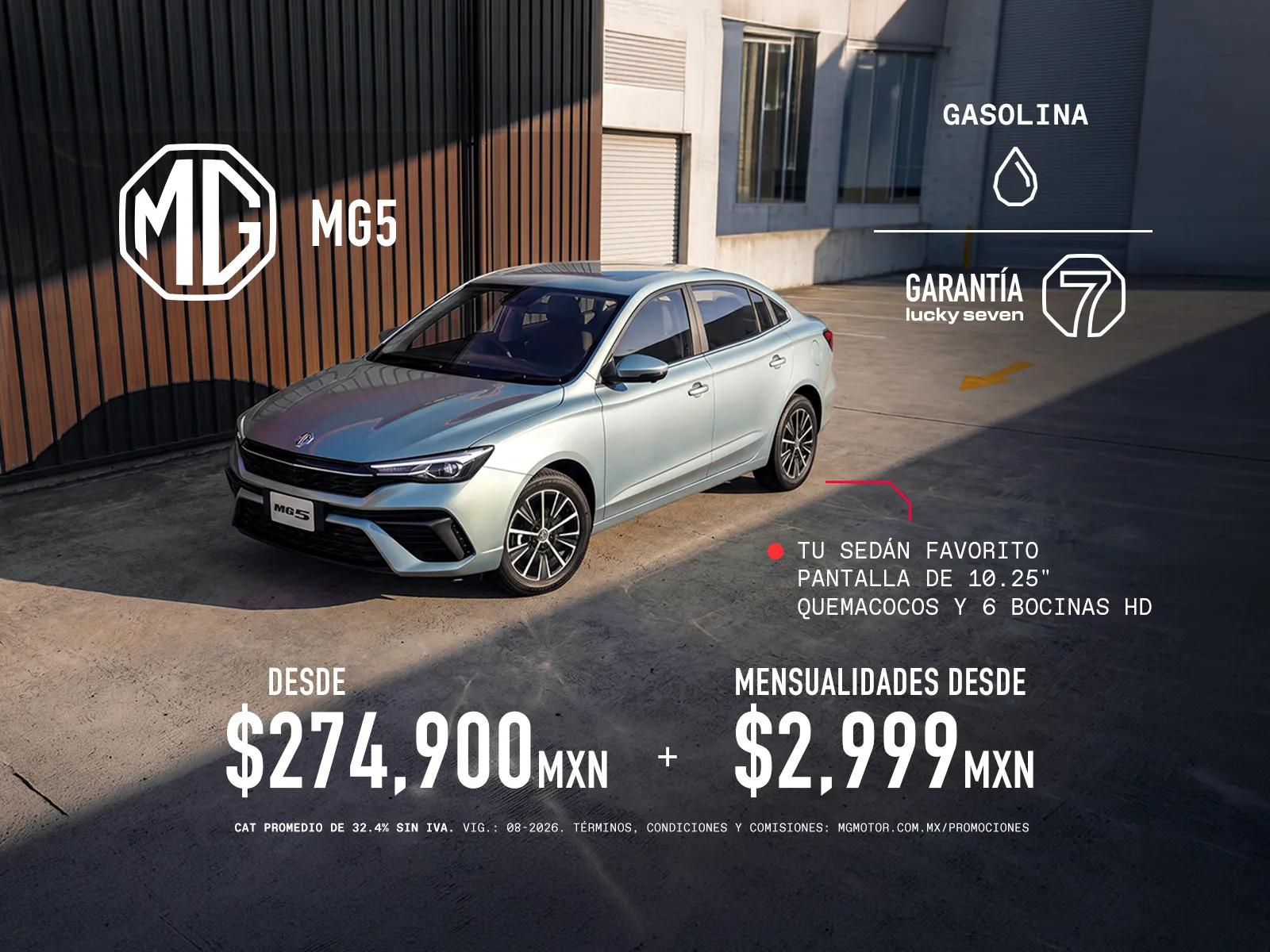Precio desde $274,900 + Mensualidad desde $2,999