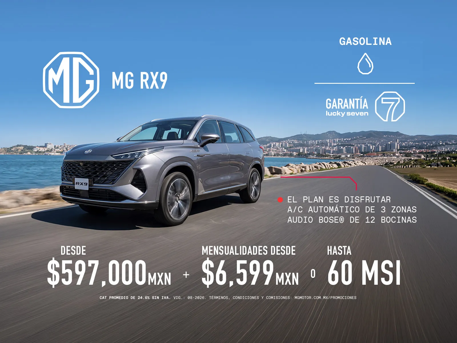 Precio desde $597,000 + Mensualidad desde $6,599 o Hasta 60 MSI 
