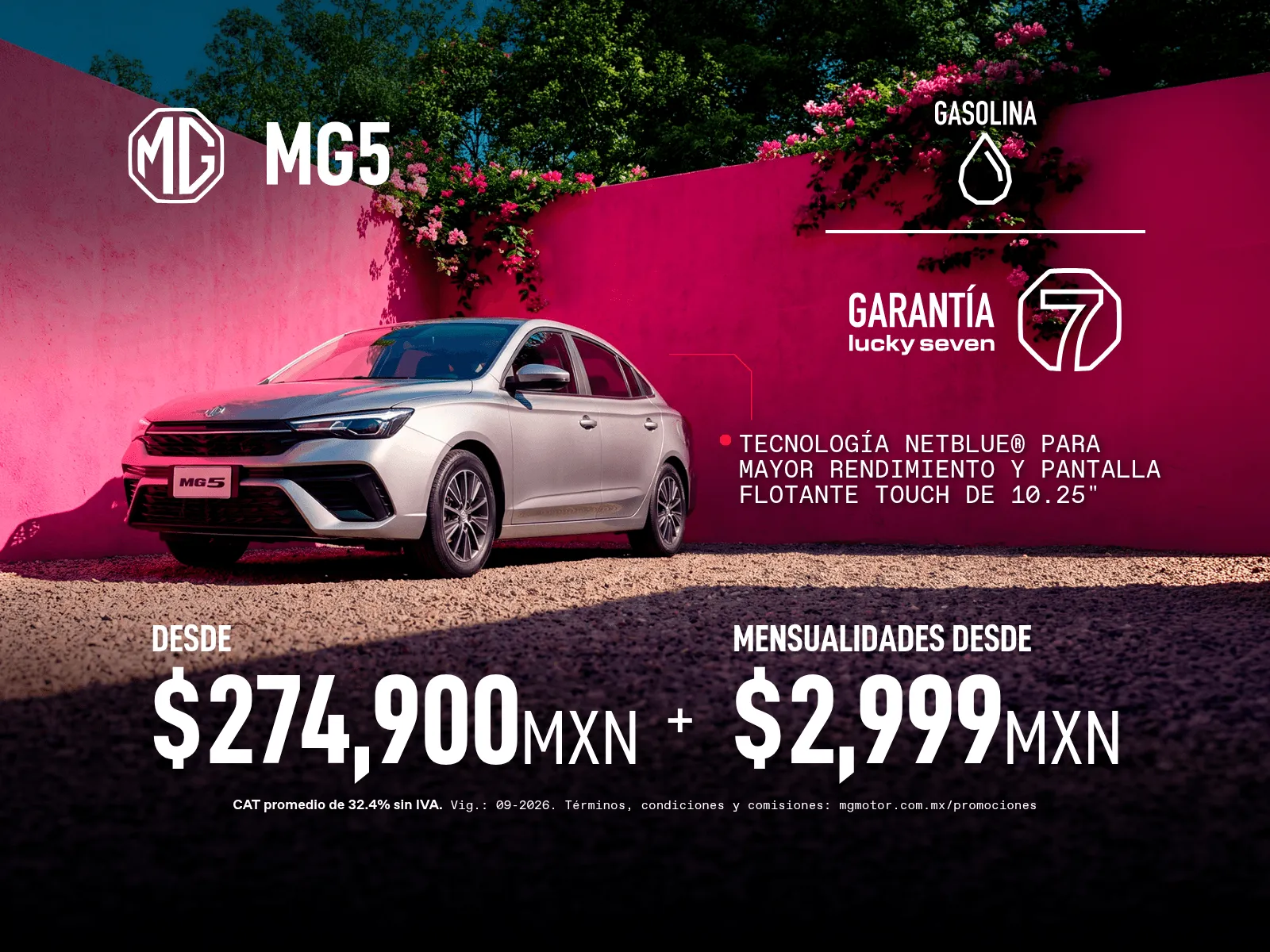 Precio desde $274,900 + Mensualidad desde $2,999