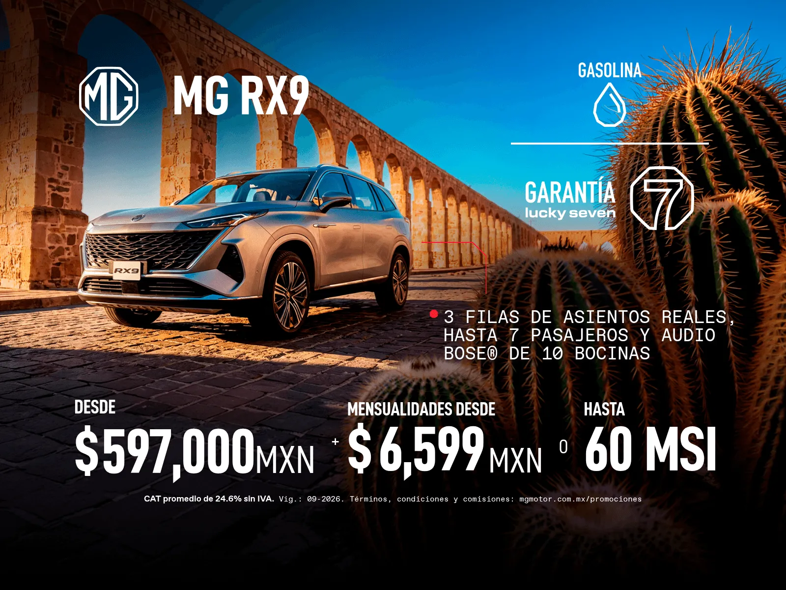 Precio desde $597,000 + Mensualidad desde $6,599 o Hasta 60 MSI 