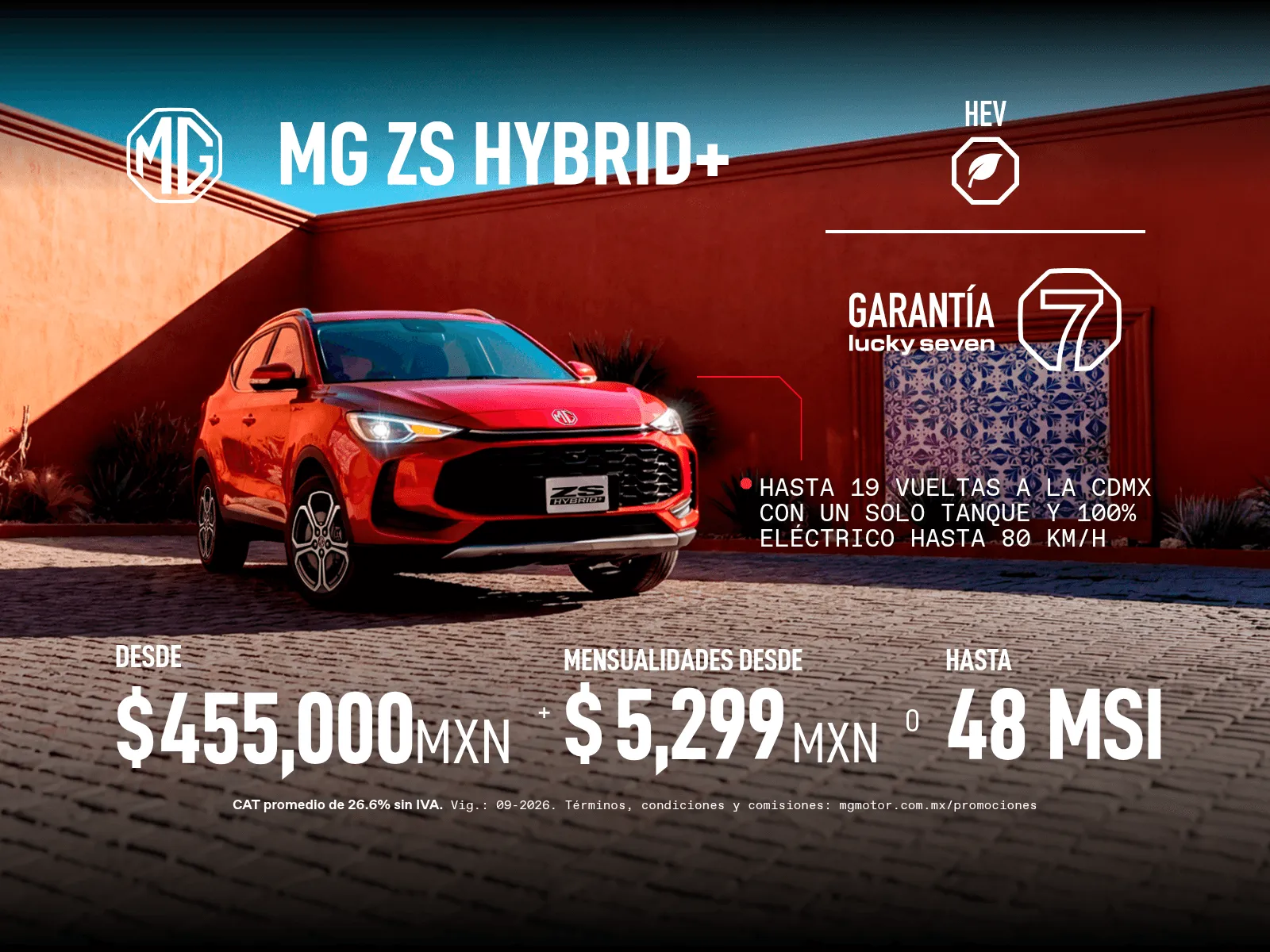 Precio desde $455,000 + Mensualidad desde $5,299 o 48 MSI
